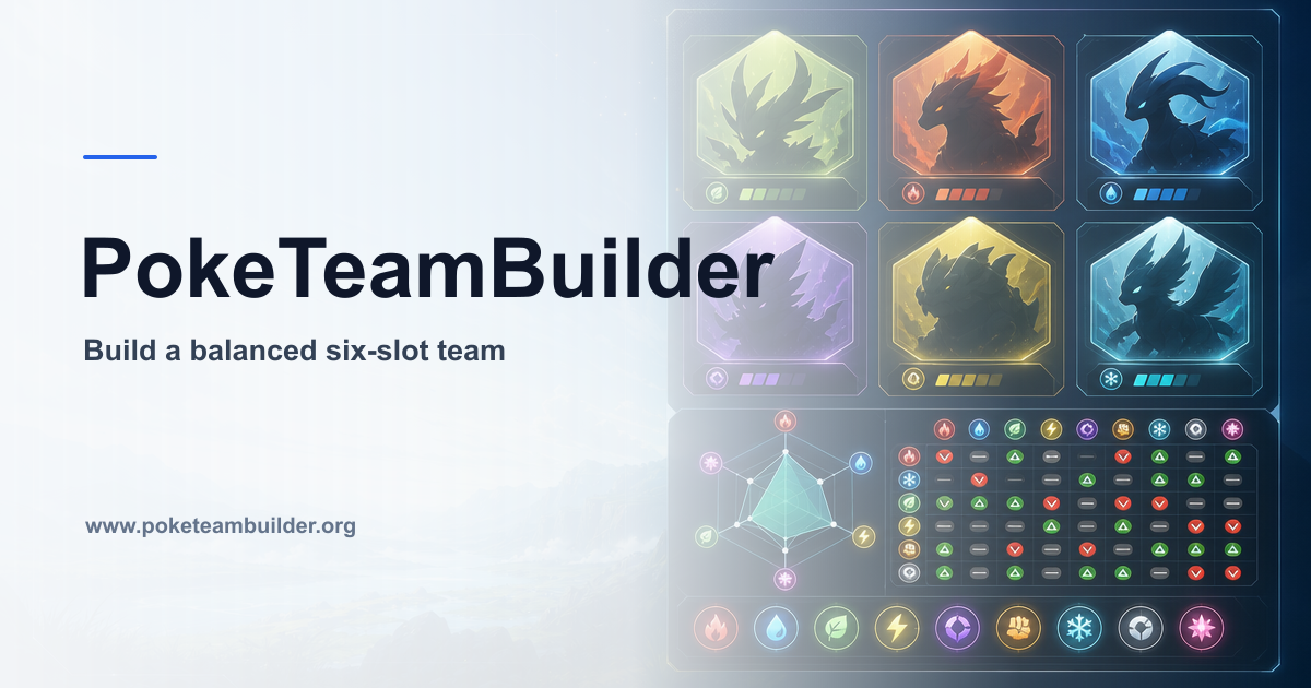 Best Normal Pokemon Team Builder | PokeTeamBuilder